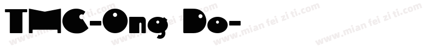 TMC-Ong Do字体转换